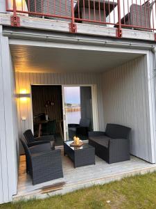 Posezení v ubytování #Lofoten Leilighet ved sjøen