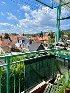 Balkón alebo terasa v ubytovaní Luxury apartman Bojnice