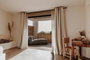 Гостиная зона в VILLA FLAKA Boutique Hôtel Confidentiel et Convivial