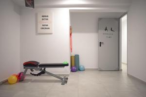 Fitness centrum a/nebo fitness zařízení v ubytování Chania Elegance Suites