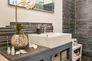 Koupelna v ubytování Castellare Loft appartamento in collina a Firenze
