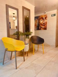 Posezení v ubytování Hotel Nakama + 34 fotografií
