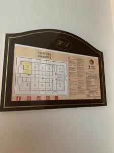 The floor plan of Hotel Astoria