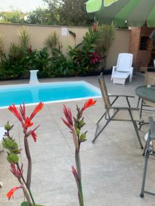 Kolam renang di atau dekat dengan Pousada Reserva de Itaúna