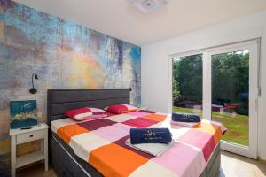 Postel nebo postele na pokoji v ubytování Villa Green Silence by IstriaLux + 32 fotografií