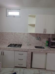 IR Guest House的厨房或小厨房