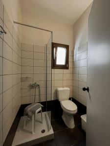Koupelna v ubytování Hotel Eleni