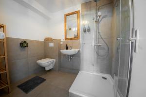 Koupelna v ubytování ODA Ferien - Hunde herzlich willkommen