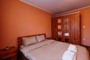Postel nebo postele na pokoji v ubytování Casa Haiducului Gheorghelas + 13 fotografií