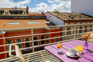 Balkón nebo terasa v ubytování Appart Hôtel Clément Ader