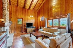 TV a/nebo společenská místnost v ubytování La Libellula