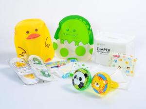 a group of toys with faces on them at APA Hotel Fukushima Ekimae in Fukushima