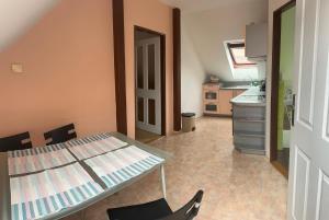 Kuchyň nebo kuchyňský kout v ubytování Apartmany U Stareho Labe