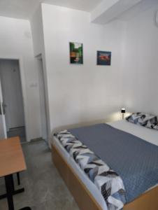 Postel nebo postele na pokoji v ubytování Vila Grozdanoski