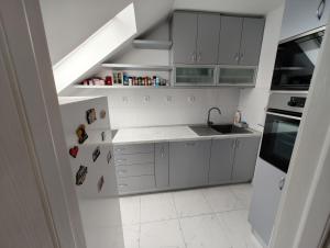 Kuchyň nebo kuchyňský kout v ubytování Miki Private Room