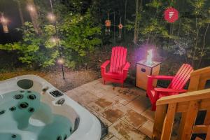 Fotografie z fotogalerie ubytování Le Coureur des bois de Portneuf - Private hot tub Pool Sauna Trails v destinaci Pont-Rouge + 37 fotografií