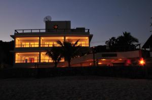 O edifício em que o hotel se localiza