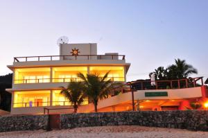 O edifício em que o hotel se localiza