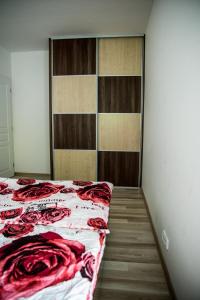 Postel nebo postele na pokoji v ubytování Apartmán Zlatonka