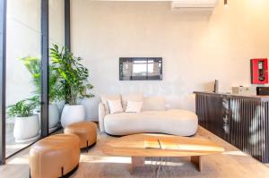Posezení v ubytování Loft Near Shopping Mcal Lopez And Villa Morra