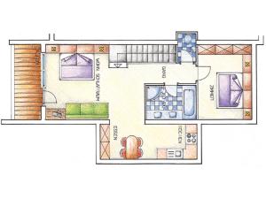 Plan de l'établissement Residenz Tamara