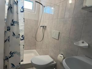 Koupelna v ubytování Studio-Wohnung 4
