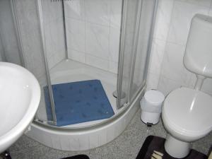 Koupelna v ubytování Ferienwohnung Mülli