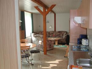 Posezení v ubytování Ferienwohnung Mülli
