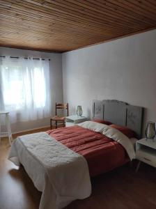 Postel nebo postele na pokoji v ubytování Le gîte Gabriel