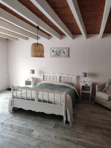 Postel nebo postele na pokoji v ubytování Le gîte Gabriel