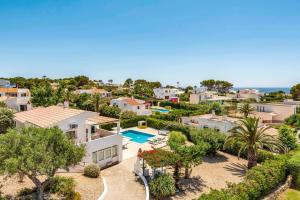 an aerial view of a villa with a swimming pool at Villa Bini Anna by Villa Plus in Binibeca