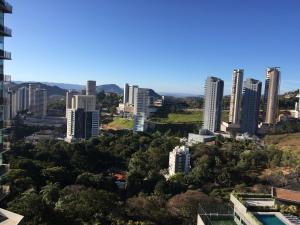 Vista generica su Belo Horizonte o vista sulla città dall'interno dell'aparthotel
