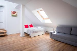 Χώρος καθιστικού στο Golf & Lake House 16