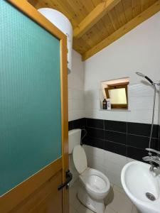 Koupelna v ubytování Guesthouse Klajd