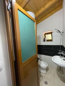Koupelna v ubytování Guesthouse Klajd
