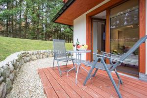 Balkón alebo terasa v ubytovaní Dolina Resort Zakopane