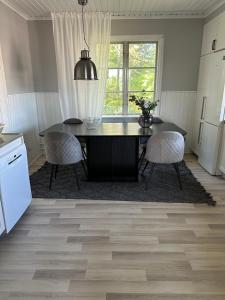 Kuchyň nebo kuchyňský kout v ubytování Nordic Central Villa