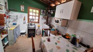 Kuchyň nebo kuchyňský kout v ubytování Casa Donjá