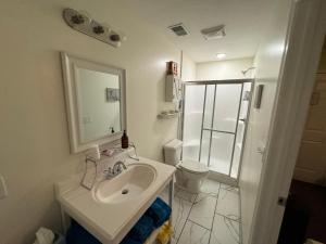 Koupelna v ubytování Sweet Victory Bed and Breakfast