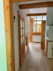 Kuchyň nebo kuchyňský kout v ubytování apartemente Kleeblatt