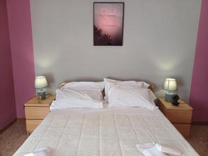 Postel nebo postele na pokoji v ubytování Appartamento IBIS - Affitti Brevi Italia