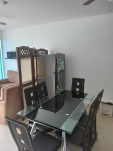 Kuchyň nebo kuchyňský kout v ubytování Alquiler casa en Tonsupa