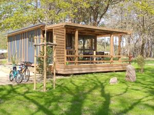 Zahrada ubytování Camping Saint Laurent