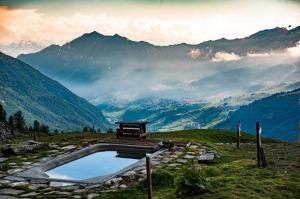 Paesaggio naturale nelle vicinanze del bed & breakfast