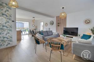 Et tv og/eller underholdning på La villa detente