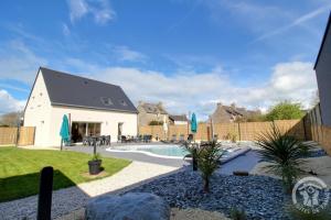 Bygningen som feriehuset ligger i