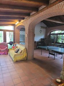 Posezení v ubytování B&B Arcadia
