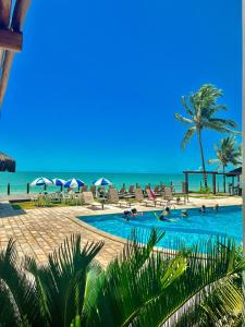 Bazén v ubytování Cahy Praia Hotel nebo v jeho okolí