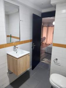 Koupelna v ubytování Studio Américain