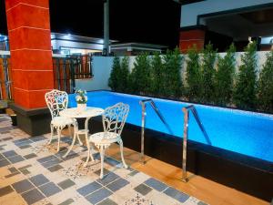Bazén v ubytování Lak7609 pool villa nebo v jeho okolí